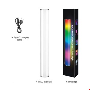 باتوم لایت Puluz Full Color RGB 30CM